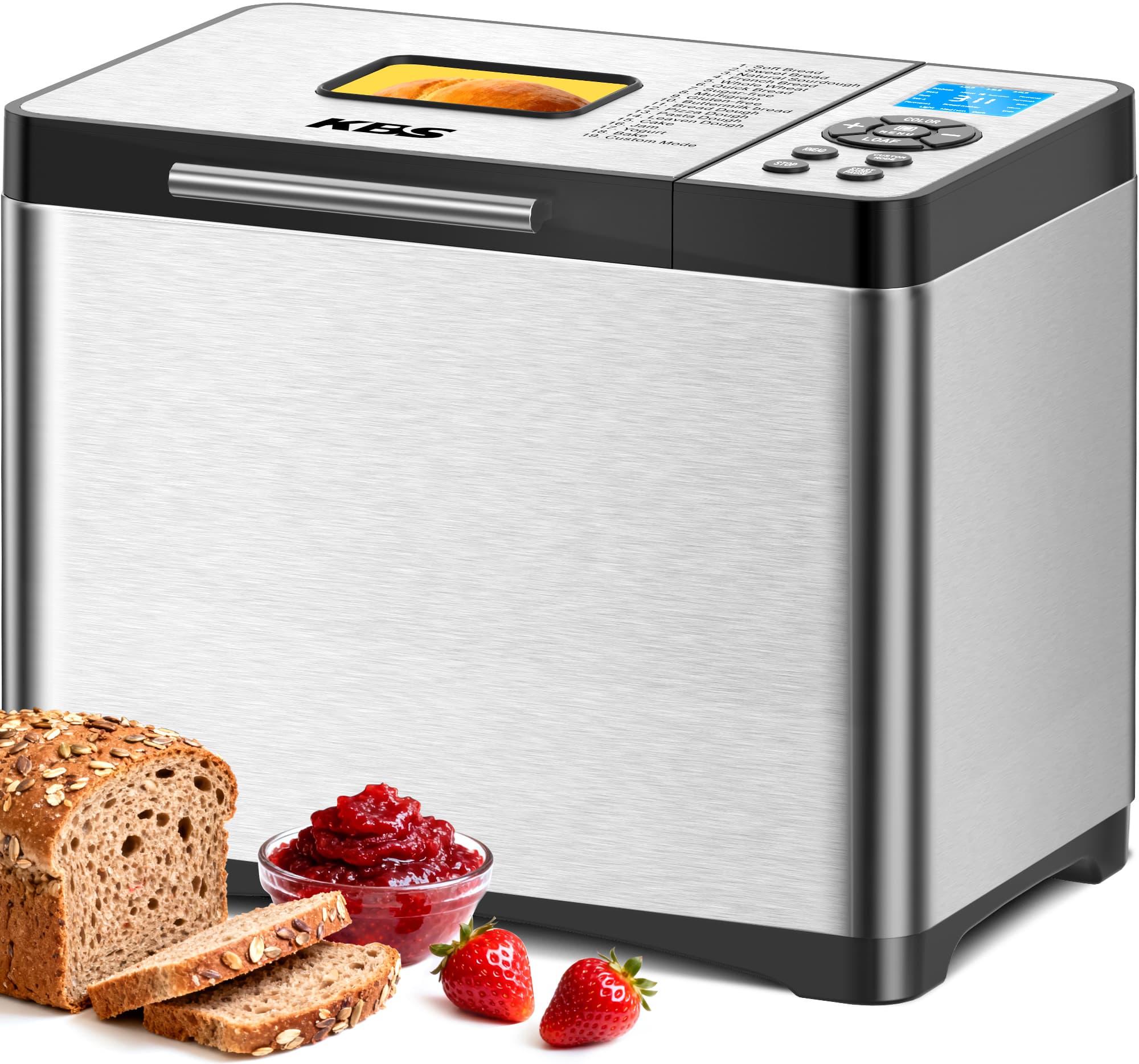 Automatic Bread Maker 19-in-1 2.2 lb – KBS MBF-016